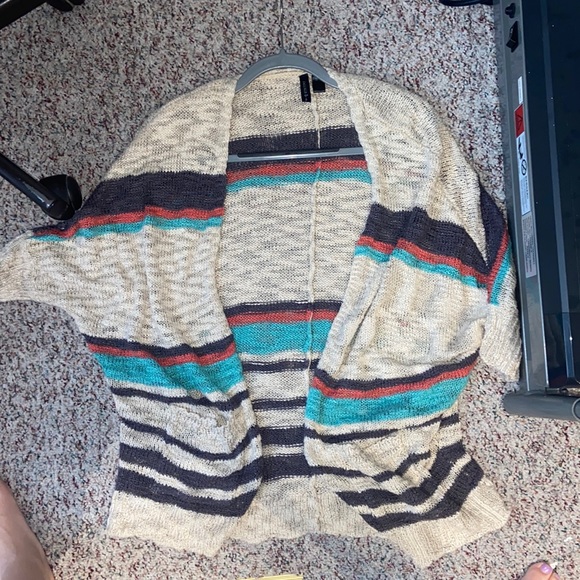 Full Tilt Size Small Colorful Cardigan - Picture 1 of 2